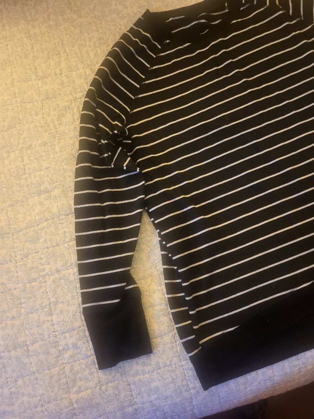 Danskin, XL, Black and white striped